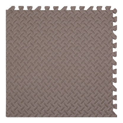 tapis puzzle sensorimat brun