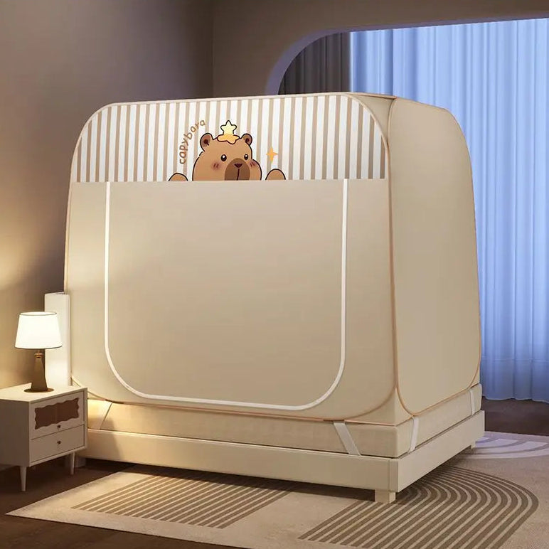 tente de lit yourte enfant – cocon chaud, occultant & anti-moustiques | BedYurt