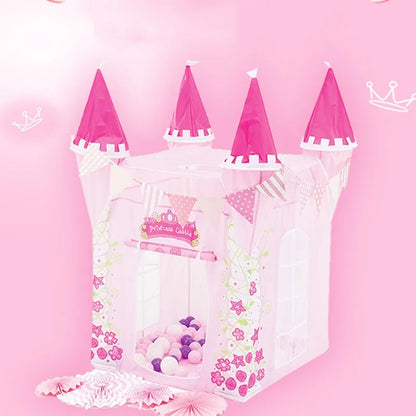 tente enfant chateau princesse royaltent rose