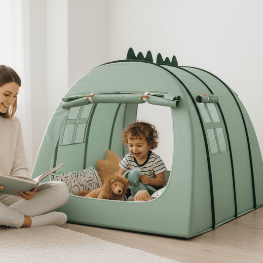 tente enfant maison de jeu verte playhouse 