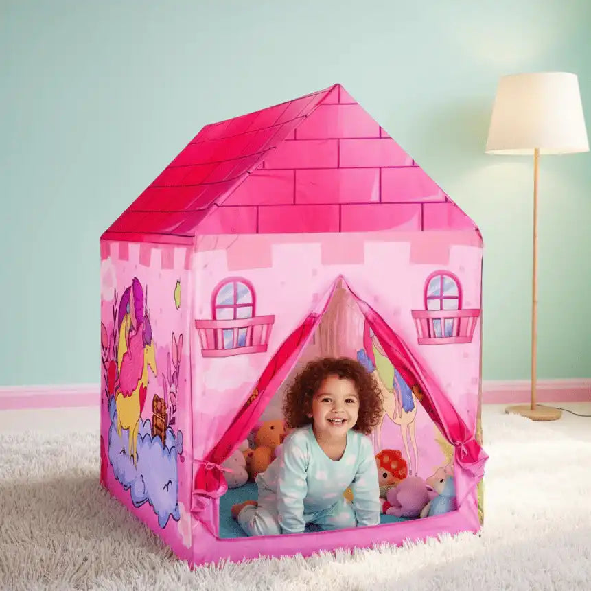 tente enfant rose voyage au pays imaginaire au salon