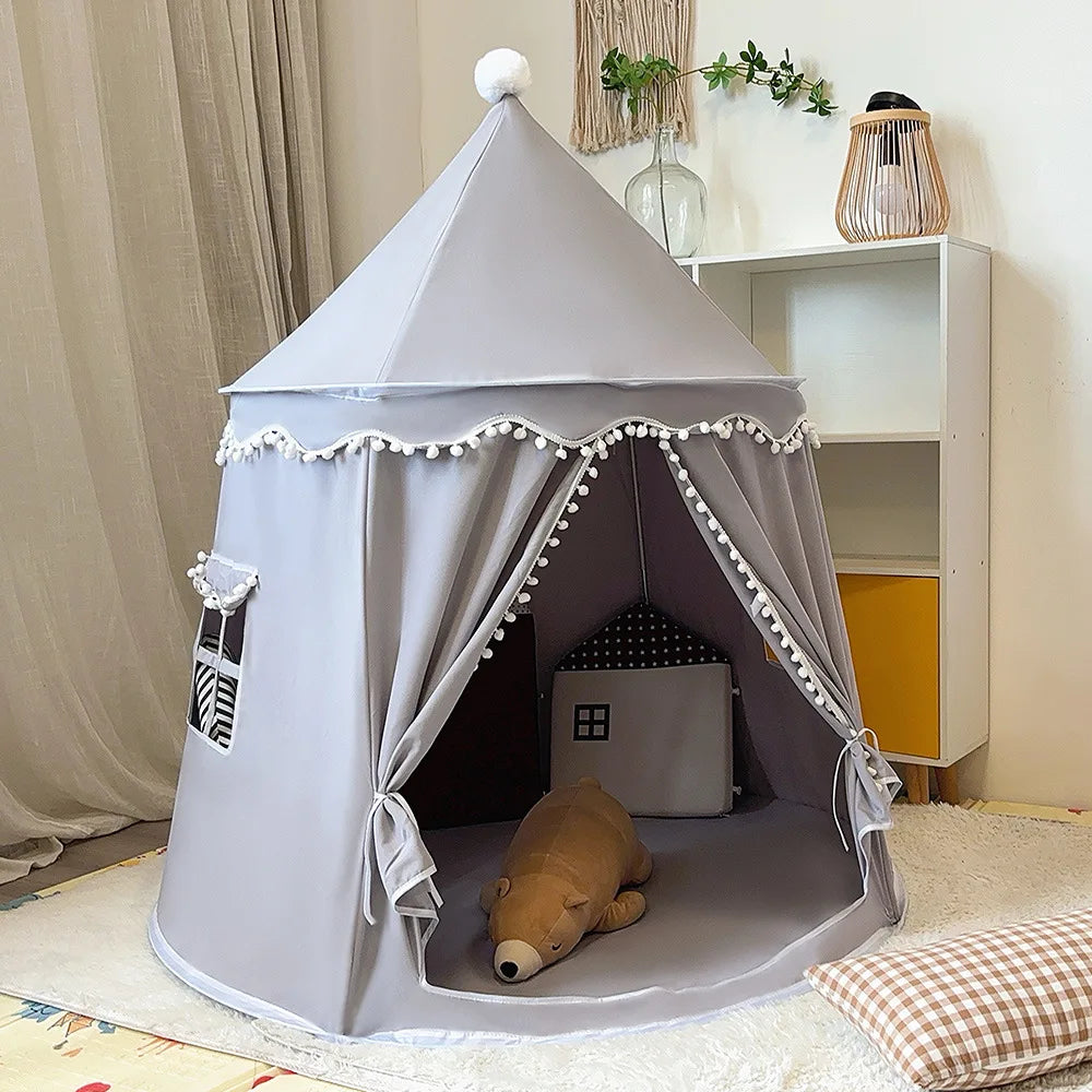 tente tipi enfant playtipi gris