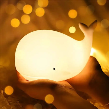 veilleuse baleine enfant doux compagnon