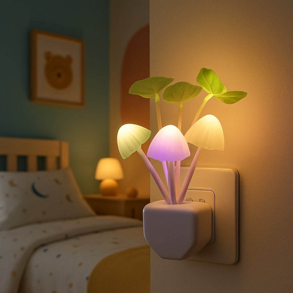 veilleuse champignon champilight lumiere de nuit
