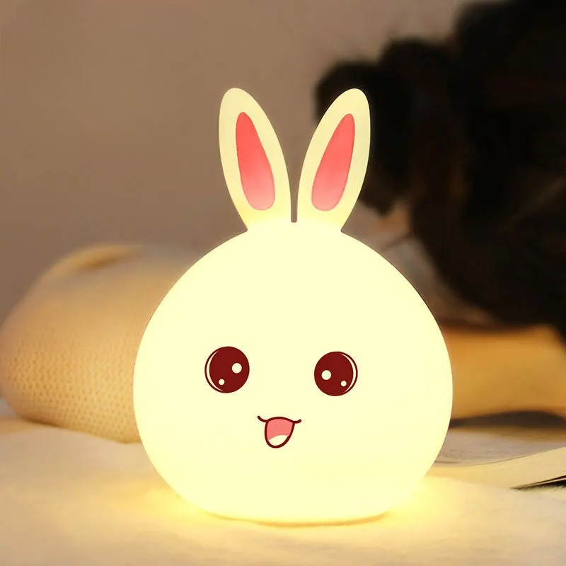 veilleuse enfant lapin ami protecteur