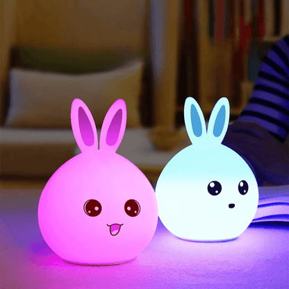 veilleuse enfant lapin compagnon rassurant
