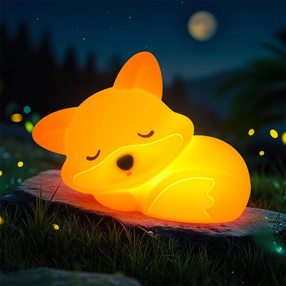 veilleuse renard auto off foxlight ultra doux