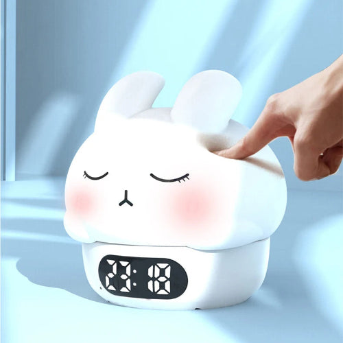 veilleuse reveil lapin rabbitclock